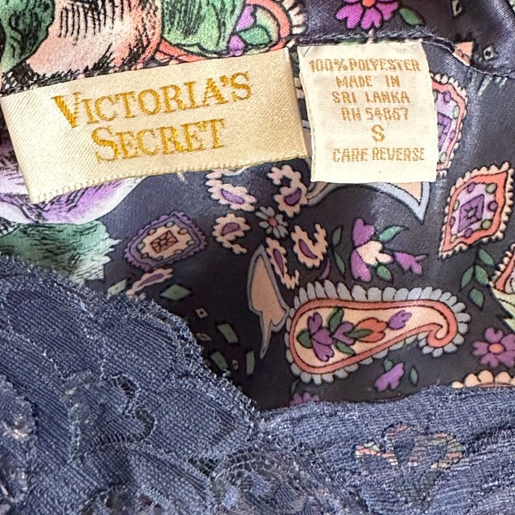 Victorias Secret VINTAGE White/Gold Label Slip night gown Size Small - Picture 2 of 10